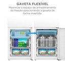 Ver mais imagens de Geladeira Frost Free Inverse 401l Inverter Bivolt Branca Midea Mdrb548fgd013 - Bivolt
