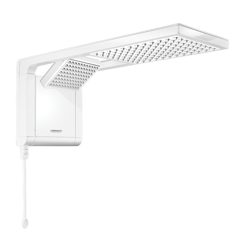Chuveiro 127v Lorenzetti Acqua Duo Ultra Branco - Branco - 1
