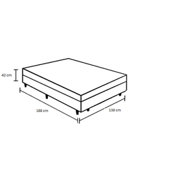 Cama Box Baú Casal Suede Bege - 5