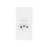 Interruptor com Tomada para Móveis Br Cm2-32 Margirius Cor:branco - 1