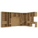 Ver imagem 4 de Quarto Modular Kappesberg Adapt Nogueira 12 Peças 470cm X 290cm
