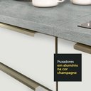 Ver imagem 6 de Balcão Gabinete de Pia 120 Cm 2 Portas Branco/branco Veludo