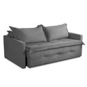 Ver imagem 6 de Sofá sem Caixa Retrátil e Reclinável 1,65m com Molas Maísa Suede Adonai Estofados