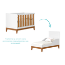 Ver imagem 6 de Quarto de Bebê Completo Classic Elfe Branco Savana com Colchão