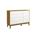 Ver imagem 4 de Quarto de Bebê Completo Classic Elfe Branco Savana com Colchão