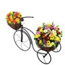 Bicicleta Jardim Cachepo Duplo Metal Decorativa Planta Vaso (FRO-2) Braslu - 2