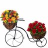 Bicicleta Jardim Cachepo Duplo Metal Decorativa Planta Vaso (FRO-2) Braslu - 1