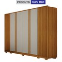 Ver imagem 3 de Guarda Roupa Casal 6 Portas 6 Gavetas Firenze - Arbo Design