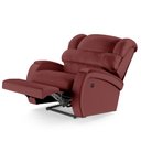 Ver mais imagens de Poltrona do Papai Sala de Cinema Reclinável Kylie Power Elétrica Massagem USB PU Vermelho G23 Gran B