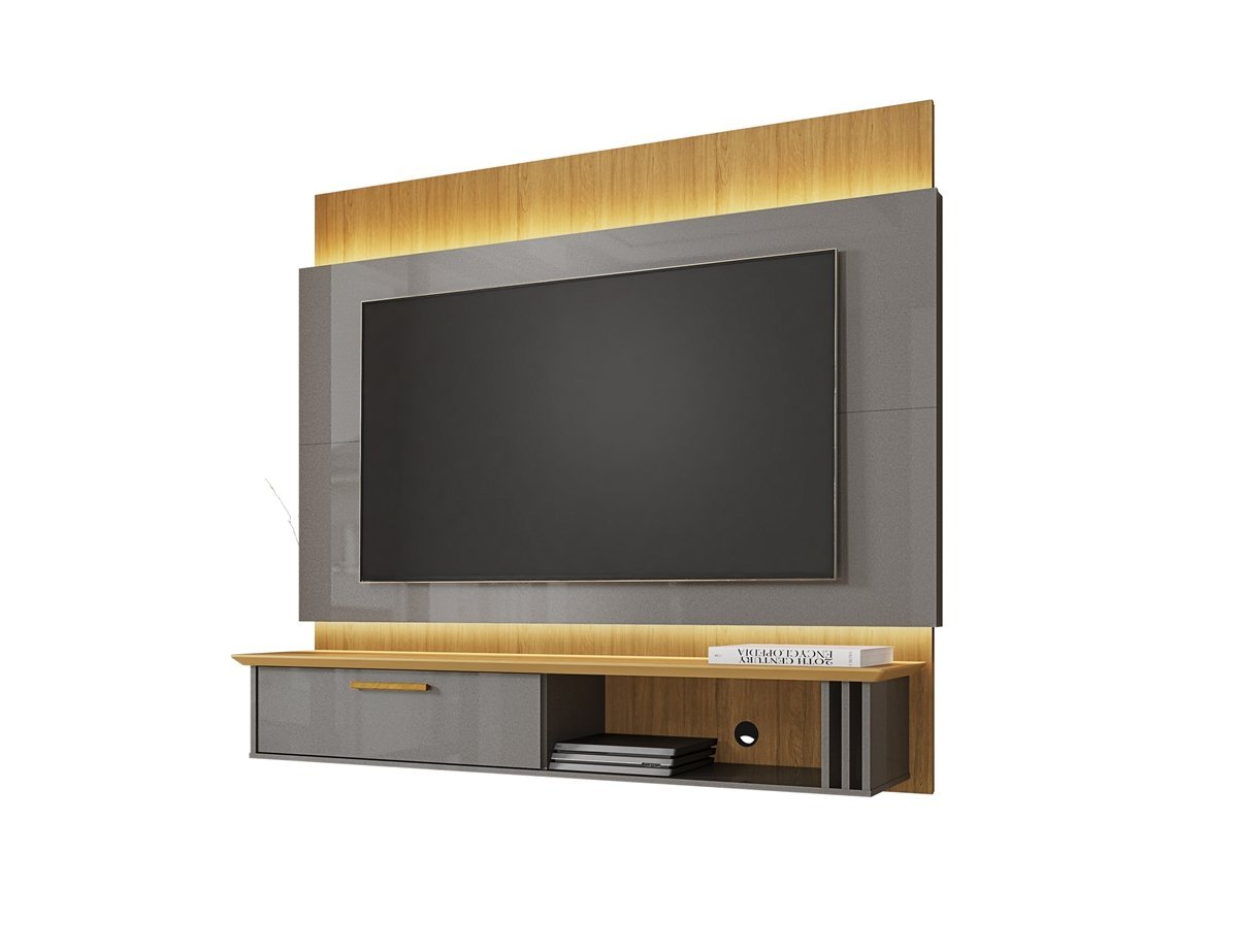 Painel Paris Titanium/Cinamomo – Bechara Móveis - 1