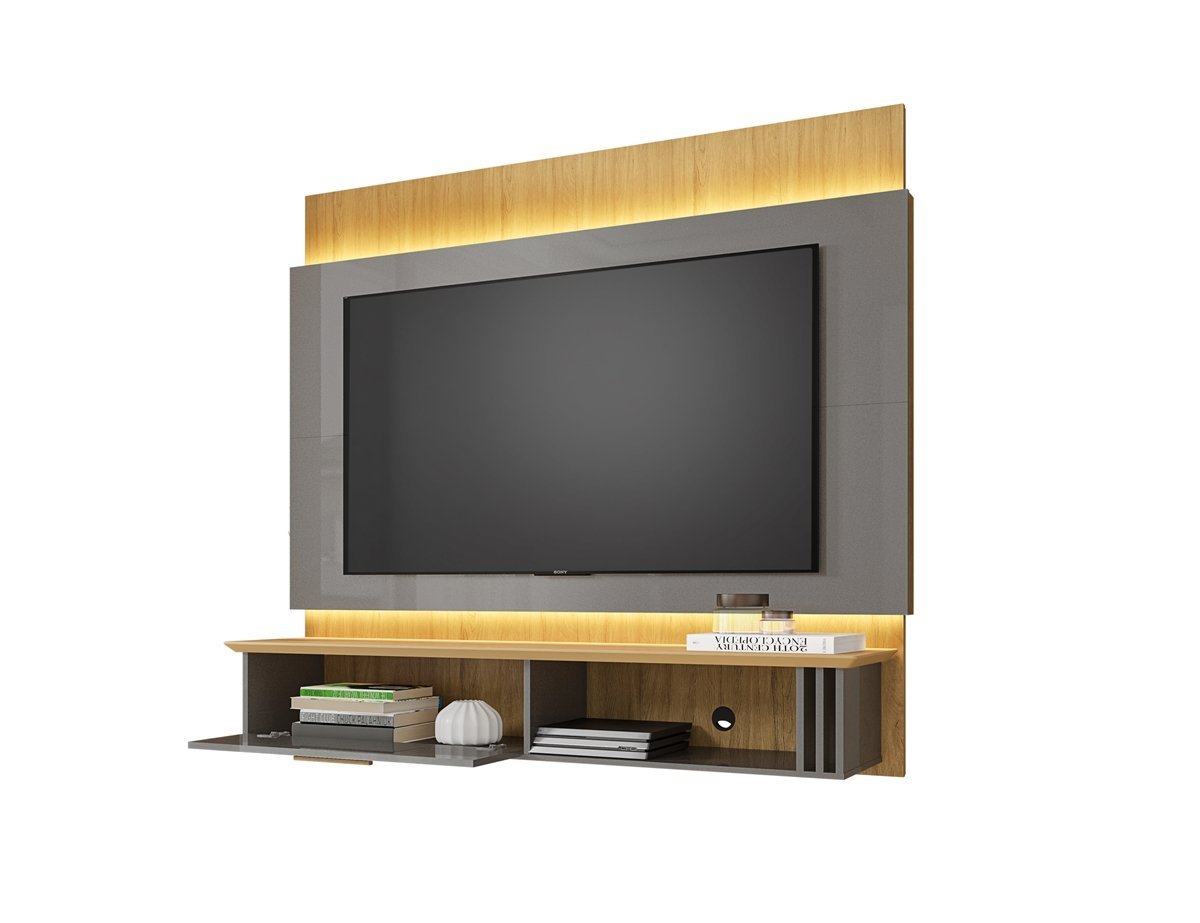 Painel Paris Titanium/Cinamomo – Bechara Móveis - 3
