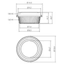Ver imagem 6 de Embalagem Doce Redondo G640 Transparente 300un 170ml Galvanotek