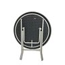 Mesa Cor Preta Dobrável Redonda Vghome 80cm - 3