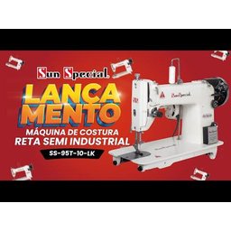 Máquina Costura Semi Industrial Reta 110v Ss95t-10-lk - Sun Special - 8