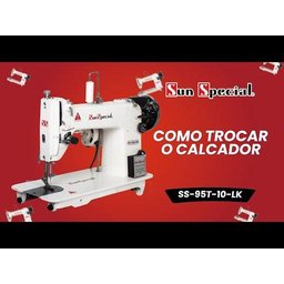 Máquina Costura Semi Industrial Reta 110v Ss95t-10-lk - Sun Special - 10