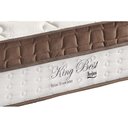 Ver imagem 3 de Cama Box Solteiro: Colchão Molas Anjos Superlastic King Best + Base Courano Brown(88x188)