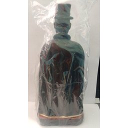 Imagem Exu Capa Preta Da Encruzilhada Escultura Gesso Estatua 20 Cm - 5