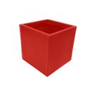 Ver imagem 6 de Vaso Plantar plantas Quadrado Polietileno 30x30 BGPLASTICOS V10 VERMELHO PAU BRASIL 005