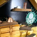 Ver imagem 4 de Porta Chaves de Parede em Madeira Rústica Palmeiras