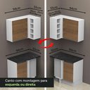 Ver imagem 5 de Armário De Cozinha Completa De Canto Acordes sem Tampo
