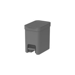 Lixeira com Pedal e Tampa Trium Esconde Sacola 6 Litros - ou - 1
