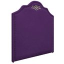 Ver imagem 2 de Kit Cabeceira E Calçadeira Casal P02 140cm Roxo