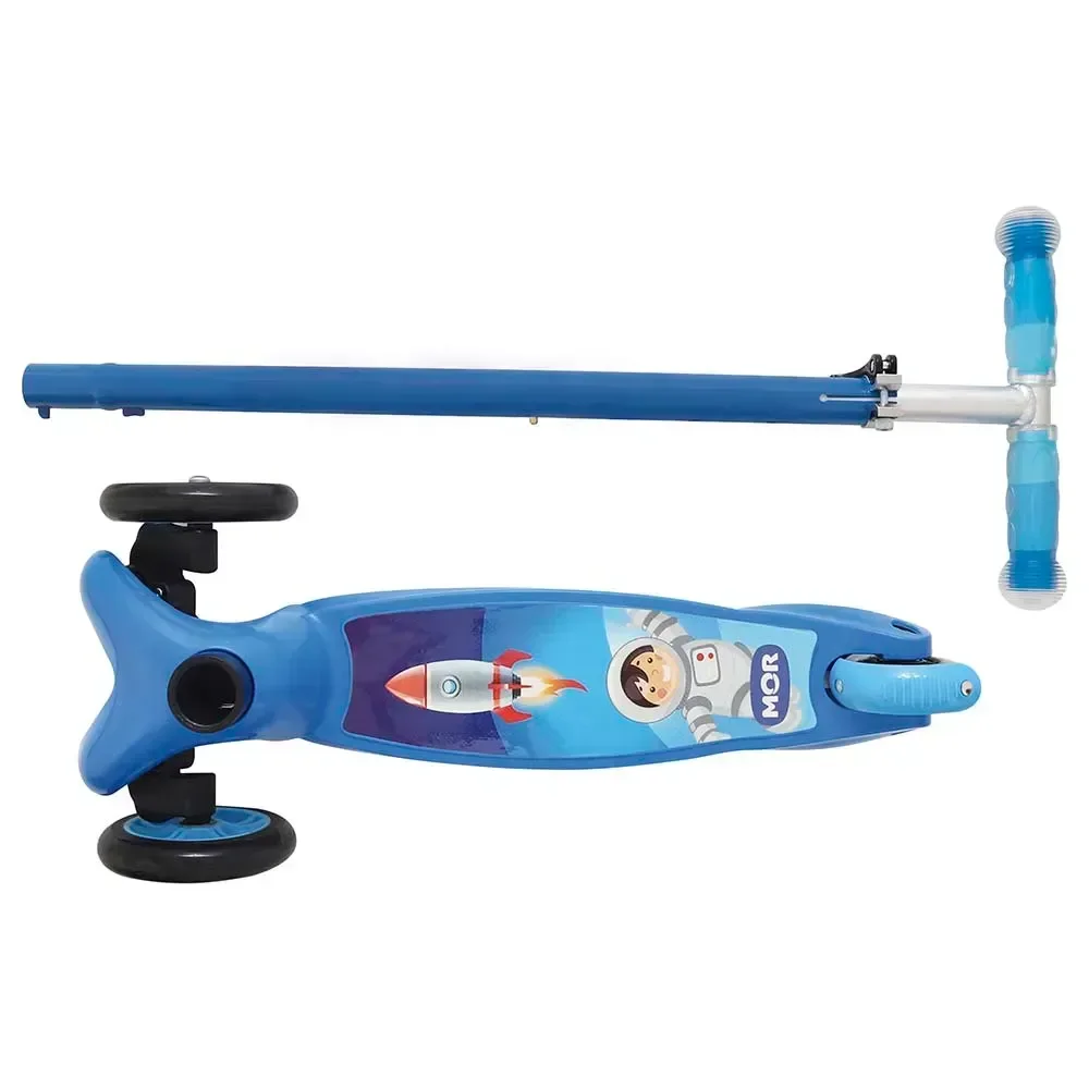 Patinete Infanto Juvenil 3 Rodas Azul 40600312 Mor - 3