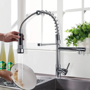 Ver imagem 4 de Torneira de Cozinha Gourmet com Misturador Monocomando com Trava de Acionamento Tutto Home