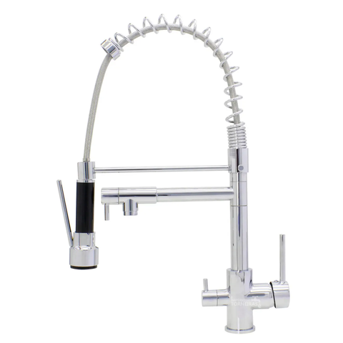 Torneira de Cozinha Gourmet com Misturador Monocomando com Trava de Acionamento Tutto Home