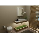 Ver imagem 2 de Armário de Banheiro Grande Branco com Espelho