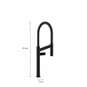 Torneira de Cozinha Mesa Deca Colore Black Matte - Deca Deca Metais - 3