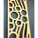 Ver imagem 5 de Painel Vazado Divisória Mdf Nairóbi Crú - 0,60x2,20m