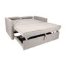 Sofá Cama 2 Lugares 140cm Anne Linho Cinza Matrix Linho Cinza - 3