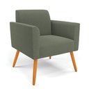 Ver mais imagens de Namoradeira e 2 Poltronas Pé Palito Castanho Marisa Bouclê D03 - D'rossi