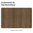 Ver mais imagens de Armário Aéreo de Cozinha G258007KPRRF 80cm 2 Portas Vidro Reflecta Bronze Rustic-Preto Madesa