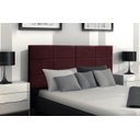 Ver imagem 2 de Cabeceira Painel Raissa 100 cm Suede Marsala