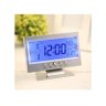 Relógio Digital LCD Data Hora Alarme Temperatura LED - 4