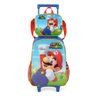 Mochila Carrinho Super Mario + Lancheira + Estojo Luxcel cor:azul - 4