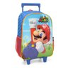 Mochila Carrinho Super Mario + Lancheira + Estojo Luxcel cor:azul - 2