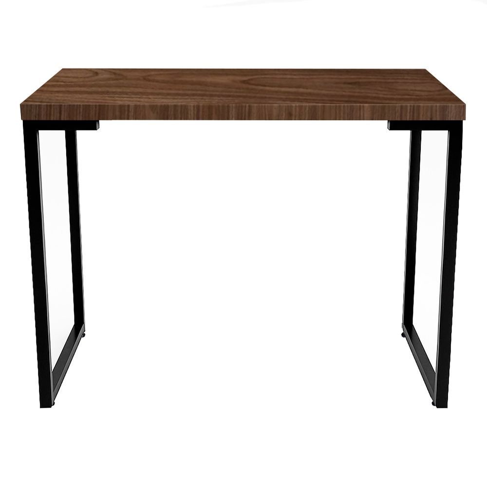 Mesa Industrial Freijó 90cm X 50cm Base Metálica Preta - Belliv Decor - 3
