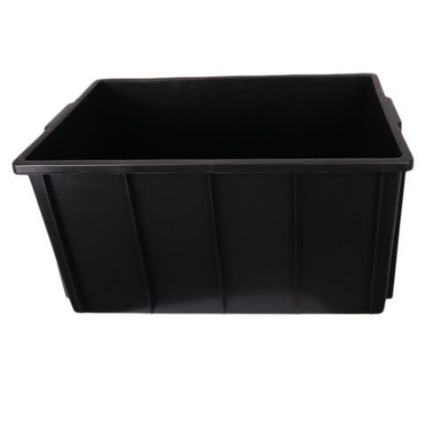 Caixa plástica 61 Litros preta lar plásticos