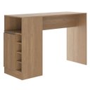 Ver imagem 1 de Kit Bancada Gourmet Multiuso para Cozinha com 2 Banquetas Alta