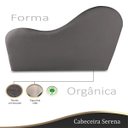 Ver imagem 2 de Cabeceira Orgânica 160cm Casal Queen Painél para Cama Box Bouclé Serena