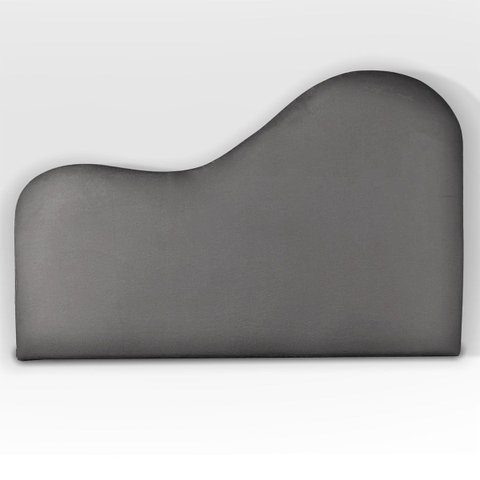 Cabeceira Orgânica 160cm Casal Queen Painél para Cama Box Bouclé Serena