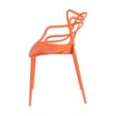 Ver imagem 4 de Cadeira Empilhavel Allegra Solna - Laranja