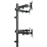 Suporte Hercule 4000 Para 4 Monitores de Até 27 Padrão Vesa 75/100 - 6
