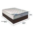 Ver imagem 5 de Cama + Box com Baú Casal e Colchão Freedom Ortobom D33 Marrom