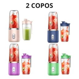 Ultra Liquidificador Mini Portátil Vitamina Capuccino Sucos - 11