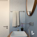 Ver imagem 2 de Porta-Toalhas Bastão Trip Cromado Docol