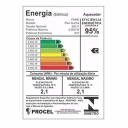 Ducha Fame Flex Ducha Pet Shop / Cabelereiro 4000W 110V - 2